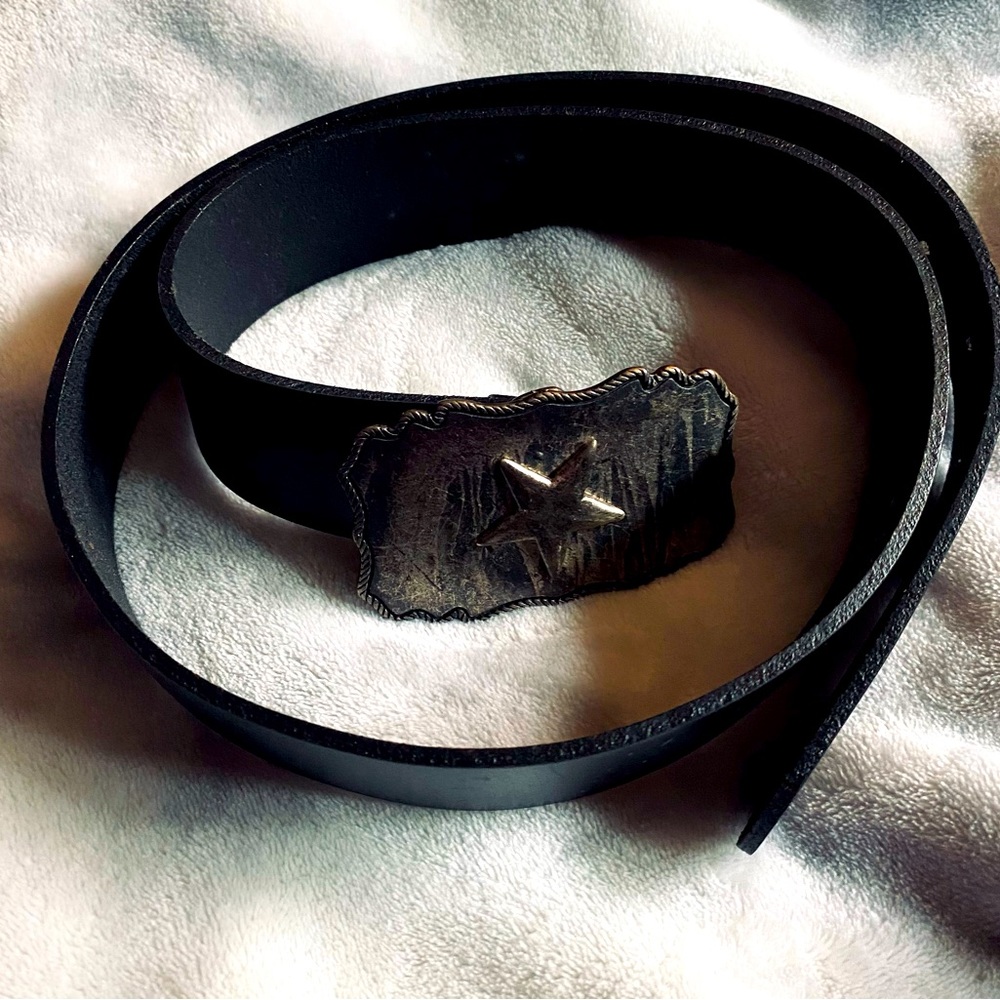 Aldo vintage leather belt -Size Large